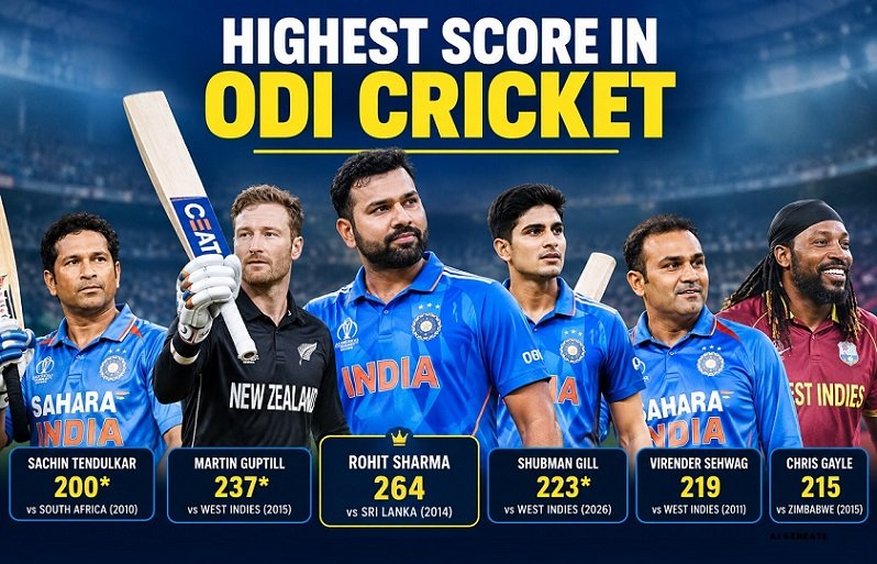 Highest Score in ODI Cricket