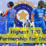 Highest T20 Partnership for India